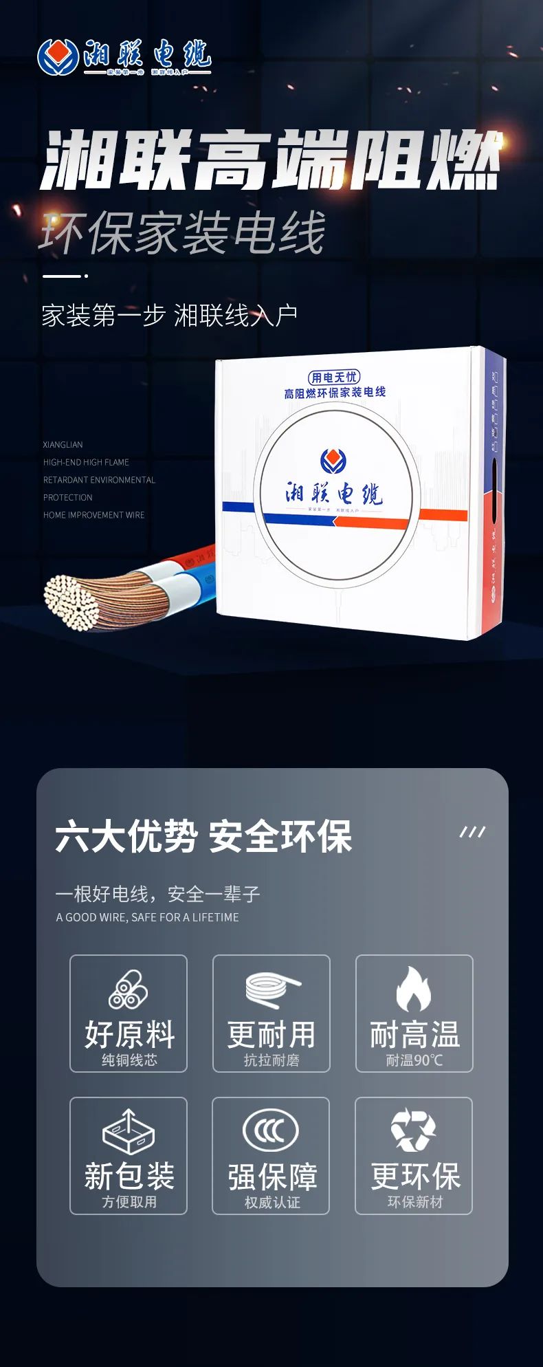 高端新品，雙層防護(hù) 品質(zhì)升級(jí)，安全加倍 #安全用電你我湘聯(lián)